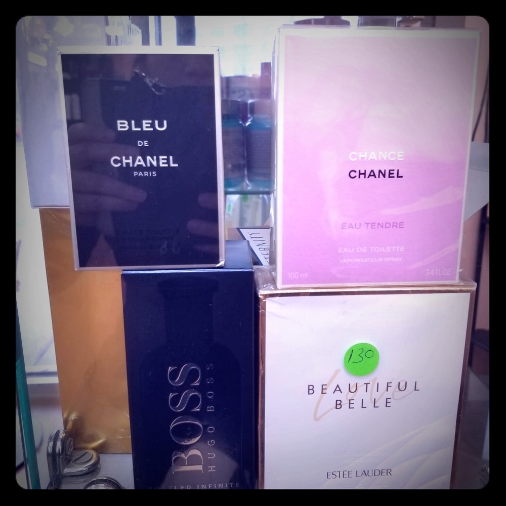 Colognes and perfumes